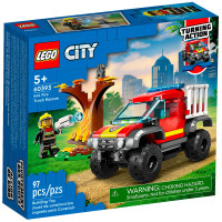 LEGO City "Спасательный пожарный внедорожник" 60393